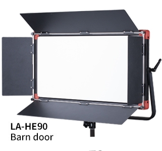 نور-سافت-پنل-SWIT-PL-E90D-plus-Portable-Bi-color-SMD-Panel-with-barn-door